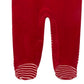 First Impressions Baby Boys 2-Pc. Hat & Footed Striped Coverall Set Red Size 6-9MOS