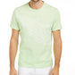 Alfani Men's Asymmetrical Graphic T-Shirt Green Size Large