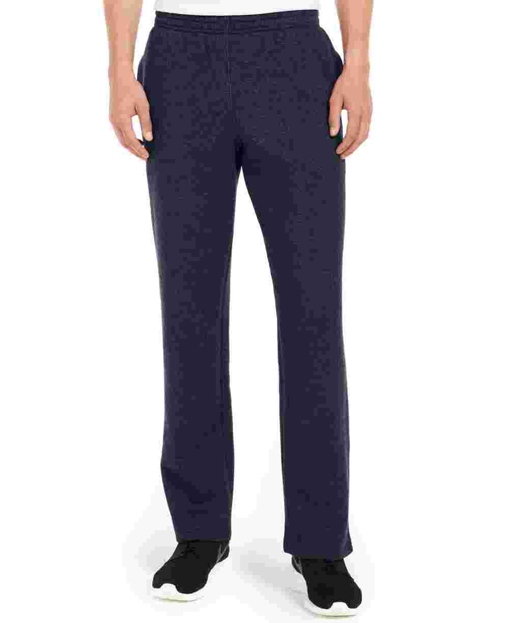 ID Ideology Men's Navy Boot Cut Regular Fit Pant Dark Blue Size Small