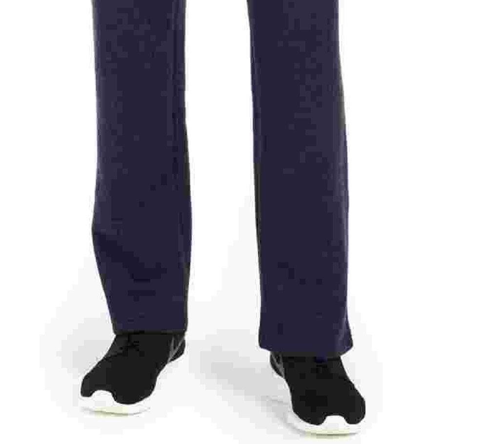 ID Ideology Men's Navy Boot Cut Regular Fit Pant Dark Blue Size Small