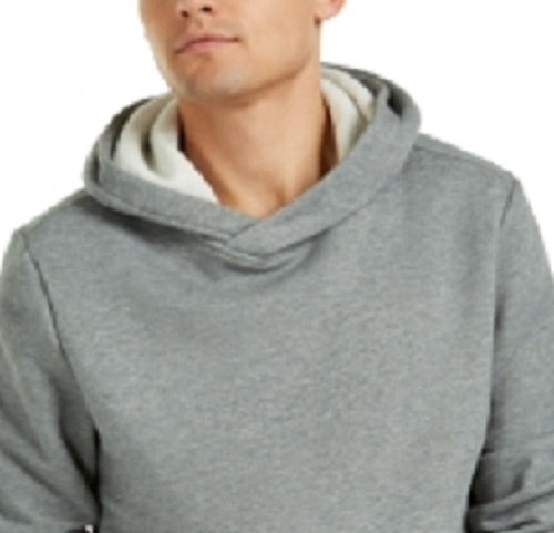 ID Ideology Men's Fleece Hoodie Gray Size Small