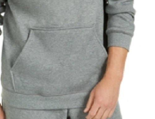 ID Ideology Men's Fleece Hoodie Gray Size Small
