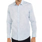 Alfani Men's Classic Fit Abstract Plaid Shirt Navy Size XX-Large