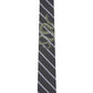 INC International Concepts Men's Stripe & Coiled Snake Skinny Tie Navy Size Regular