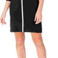 JM Collection Women's V Neck Short Body Con Evening Dress Black Size Petite Small