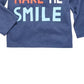 First Impressions Baby Boy's Smile-Print Cotton T-Shirt Blue Size 18 Months