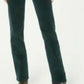 Charter Club Women's Lexington Corduroy Tummy-Control Pants Dark Green Size 16
