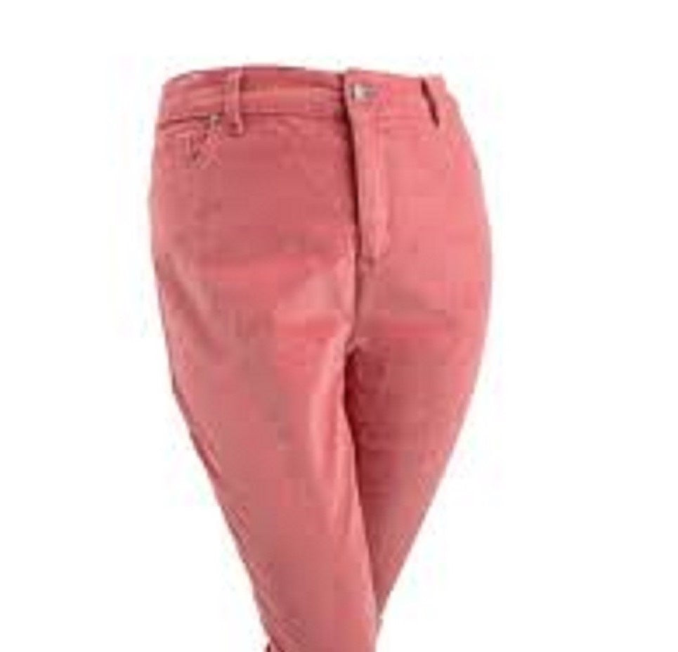 Charter Club Women's Lexington Corduroy Tummy-Control Pants Dark Pink Size 18