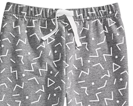 First Impressions Baby Boy's Geo-Print Joggers Gray Size 3-6 Months