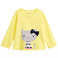 First Impressions Baby Girl's Cat-Print T-Shirt Yellow Size 18 Months