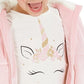 Epic Threads Little Girl's Unicorn Horn Long Sleeve T-Shirt White Size 5