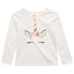 Epic Threads Little Girl's Unicorn Horn Long Sleeve T-Shirt Natural Size 6X