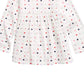 First Impressions Baby Girls Heart-Print Cotton Tunic White Size 24M
