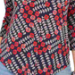 Charter Club Women's Printed V Neck Top Blue Size Small