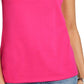 Karen Scott Women's Grommet-Trim Tank Top Pink Size Medium
