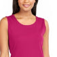 Karen Scott Women's Cotton Tank Top Red Size Large