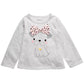 First Impressions Baby Girl's Dog Bow T-Shirt Gray Size 12 Months