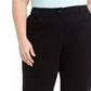 Karen Scott Women's Stretch Tummy Control Capri Pants Black Size 18W