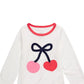 First Impressions Baby Girls Cherries-Print Cotton T-Shirt White Size 6-9M