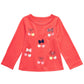 First Impressions Toddler Girls Cotton Long-Sleeve Cherry T-Shirt White Size 3T