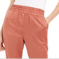Bar III Women's Satin Jogger Pants Brown Size Medium