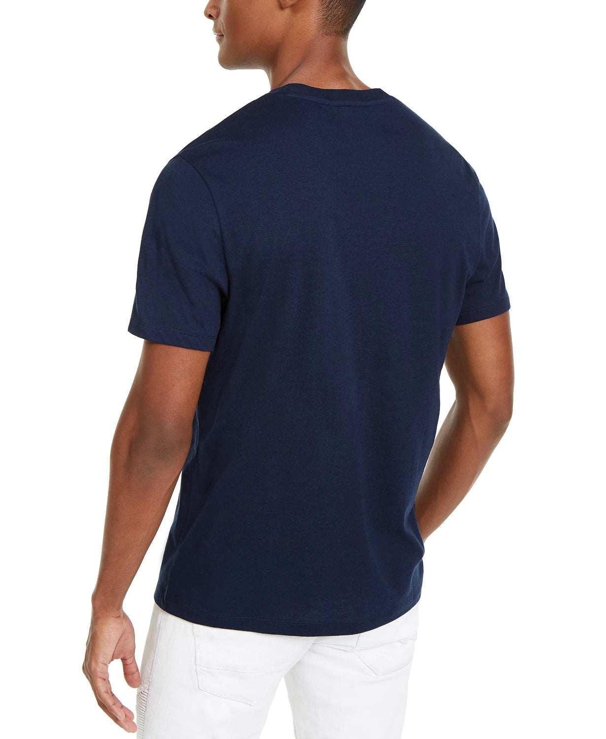 INC International Concepts Men's Berk Skull & Scrolls Graphic T-Shirt Blue Size Small
