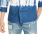 Sun + Stone Men's Horizon Tie Dye Shirt Navy Size Medium