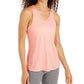 Ideology Women's Believe Fitness Running Tank Top Pink Size Small
