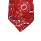 Bar III Men's Turner Floral Business Neck Tie Red Size Regular