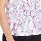 Alfani Men's Floral Striped Polo Shirt White Size XX-Large