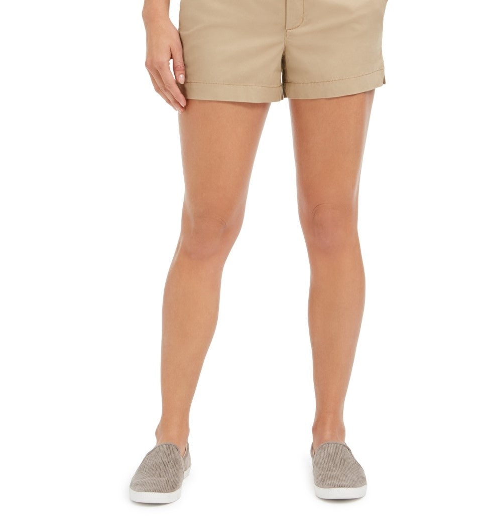 Style & Co Women's Chino Shorts Brown Size 8