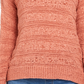 Style & Co Women's Petite Tape-Yarn Pullover Sweater Orange Size Petite Small