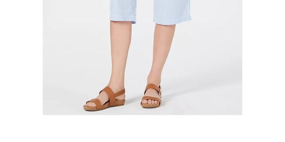 Karen Scott Women's Cotton Seersucker Capri Pants Blue Size Small