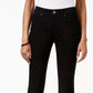 Style & Co Women's Skinny Curvy Jeans Black Size 8
