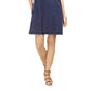 Style & Co Women's One-Pocket T-Shirt Dress Blue Size Small