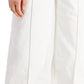 INC International Concepts Women's Tie Waist Culotte Pants White Size 6