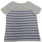 Charter Club Women's Striped T-Shirt Blue Size Small