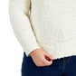 Style & Co Women's Boucle Sweater Natural Size Extra Large