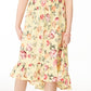 Charter Club Big Girls Mommy & Me Floral Print Dress Yellow Size Medium