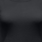 JM Collection Women's Textured Button Tank Top  Black Size Small