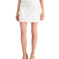 INC International Concepts Women's Mini Denim Sailor Skirt White Size 2