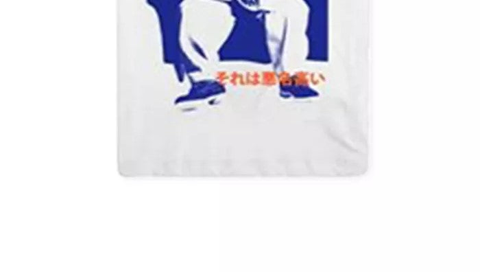 Merch Traffic Men's Biggie Kanji Graphic T-Shirt White Size XX-Large