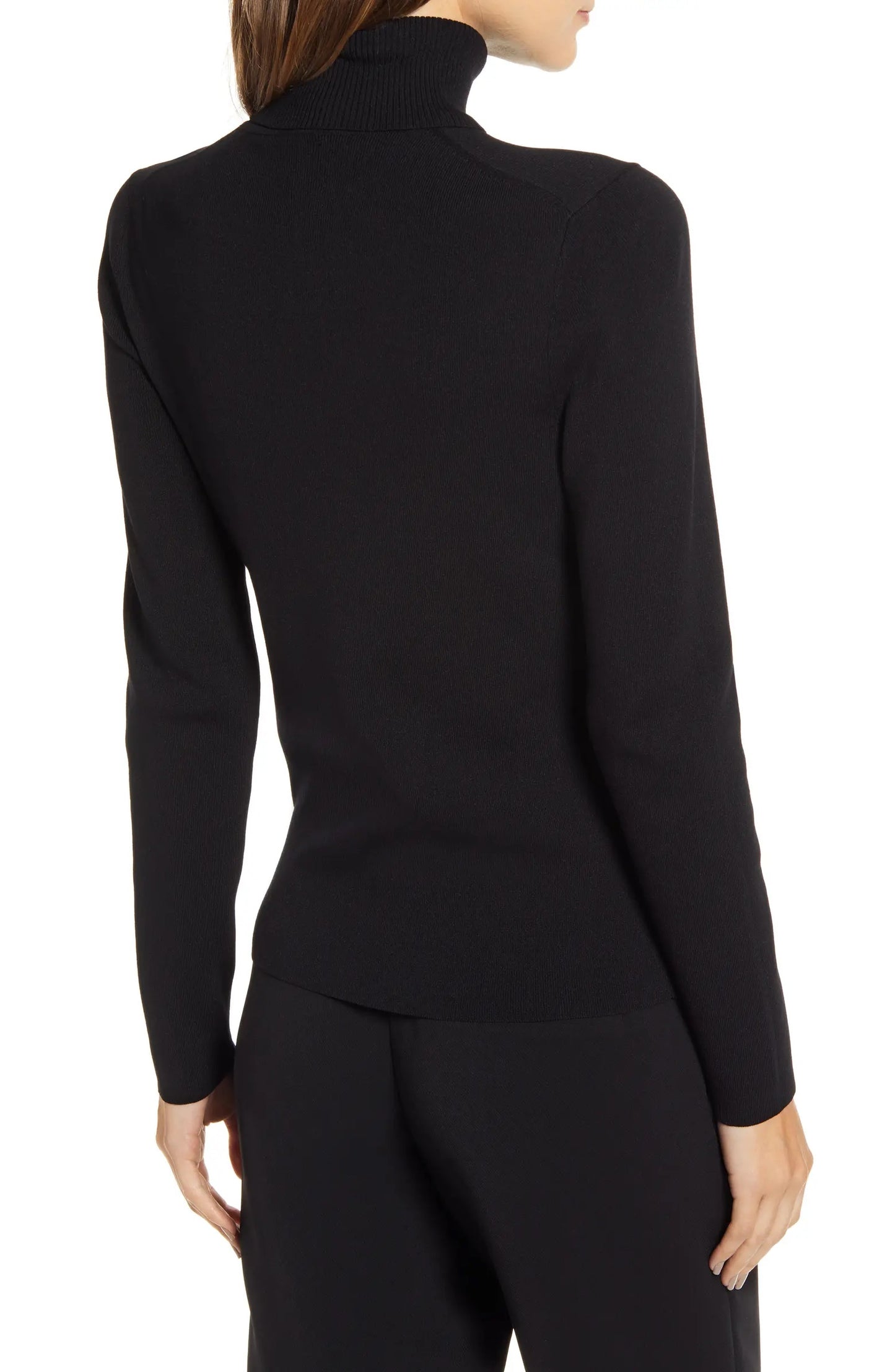 Anne Klein Women's Turtleneck Gray Size Extra Small