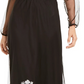 INC International Concepts Women's Embroidered Off-The-Shoulder Maxi Dress Black Size 8