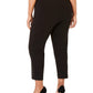 Kasper Women's Straight Leg Pants Black Size 20W