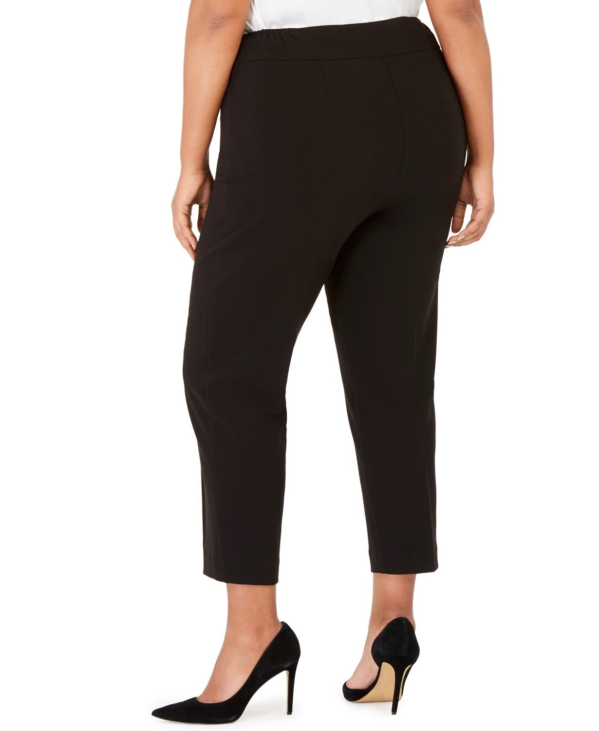 Kasper Women's Straight Leg Pants Black Size 20W