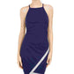 BCX Juniors' Asymmetrical-Hem Rhinestone Blue Size Extra Small