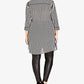City Chic Women's Trendy Plus Striped Tunic Shirt Black Size 18W