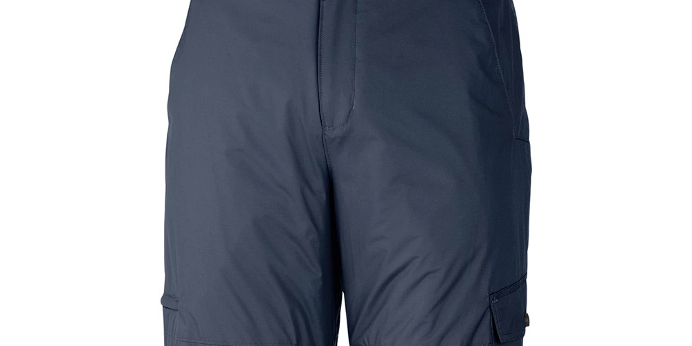 Columbia Men's Snow Gun Pant Blue Size Medium