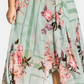 City Chic Women's Sierra Maxi Wrap Dress Size Green Size X-Small / 14